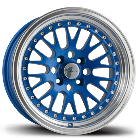AV-12 BLUE 15x8 4x100 et15 cb73.1