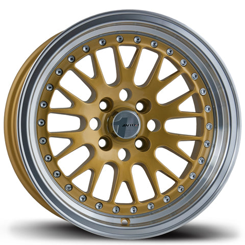 AV-12 GOLD 15x8 4x100 et25 cb73.1