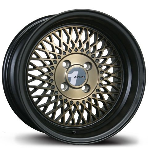 Avid 1 Wheels AV-18 Bronze 15x8.5 4x100 et15 cb73.1