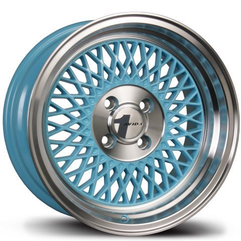 Avid 1 Wheels AV-18 TIFFANY BLUE 15x8.5 4x100 et15 cb73.1