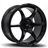 Avid 1 Wheels AV-26 GLOSS BLACK 17x8 5x114.3 et35 cb73.1