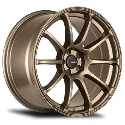 Avid 1 Wheels AV-27 Bronze 18x8.5 5x114.3 et35 cb73.1