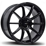 Avid 1 Wheels AV-27 GLOSS BLACK 18x9.5 5x114.3 et38 cb73.1