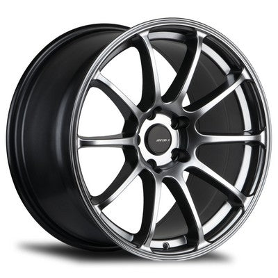 AV-27 HYPER BLACK 17x8 5x114.3 et35 cb73.1