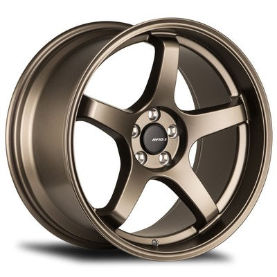 Avid 1 Wheels AV-28 Bronze 17x8 5x114.3 et35 cb73.1