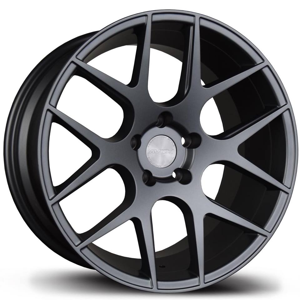 Avid 1 Wheels AV-30 GUNMETAL 18x8.5 5x100 et35 cb73.1