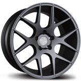 Avid 1 Wheels AV-30 GUNMETAL 18x8.5 5x100 et35 cb73.1
