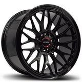 AV-44 Gloss Black 18x9.5 5x114.3 et35 cb73.1