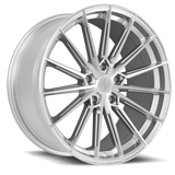 SS7 Recoil 20x9 5x115 +15 Hyper Silver Diamond Cut