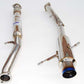 Invidia 02-07 WRX/STi 76mm N1 REGULAR Titanium Tip Cat-back Exhaust