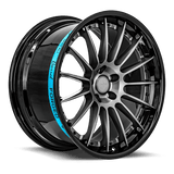 Sentali Barrel Forged SB2 20x10.5 5x115 20 Gloss Black Lip / Matte Gunmetal Centre