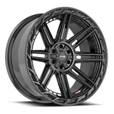 VORTEK Gloss Black VRP-501GB 20x10 5x127/5x139.7 Wheels