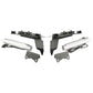Rugged Ridge Chop Brackets Front Fender 20-23 Jeep Gladiator/Wrangler JL Overland/Sahara/Sport w/DRL