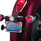 Kuryakyn Deep Dish Bezels With Red Lenses