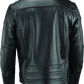 River Road Race Leather Jacket Black - Small