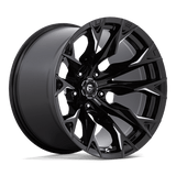 Fuel GLOSS BLACK MILLED D803 20x12 5x139.7 Wheels