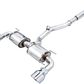 AWE Tuning Subaru BRZ/ Toyota GR86/ Toyota 86 Touring Edition Cat-Back Exhaust- Chrome Silver Tips