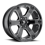 FUEL D562 BEAST 20x9 6x139.7 20 GLOSS BLACK MILLED