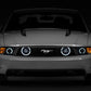 Raxiom 05-12 Ford Mustang GT LED Halo Fog Lights (Smoked)