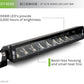 DV8 Offroad Elite Series 13in Light Bar 45W Flood/Spot LED