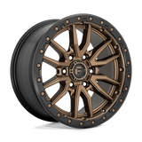 Fuel MATTE BRONZE BLACK BEAD RING D681 22x12 6x139.7 Wheels