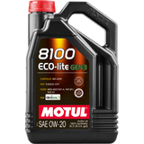 Motul 5L 8100 Eco-Lite Gen3 0W20 Full Synthetic Engine Oil