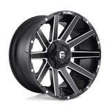 Fuel MATTE BLACK MILLED D616 20x9 8x170 Wheels