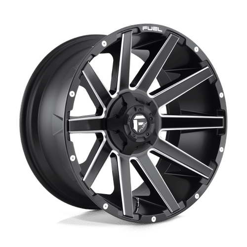Fuel MATTE BLACK MILLED D616 20x9 8x180 Wheels