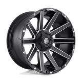 Fuel MATTE BLACK MILLED D616 20x9 8x180 Wheels