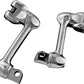 Kuryakyn 4in Adjustable Lockable Offsets With Male Mount Adapter Chrome