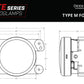 Diode Dynamics Elite Series Type M Fog Lamps - Yellow (Pair)