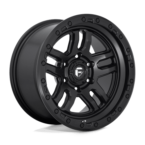 Fuel MATTE BLACK D700 17x9 6x135 Wheels