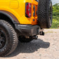 Corsa 21-25 Ford Bronco 2.7L 2-Door 2.75in Cat-Back Dual Rear Exhaust w/ 4in Straight-Cut Black Tips