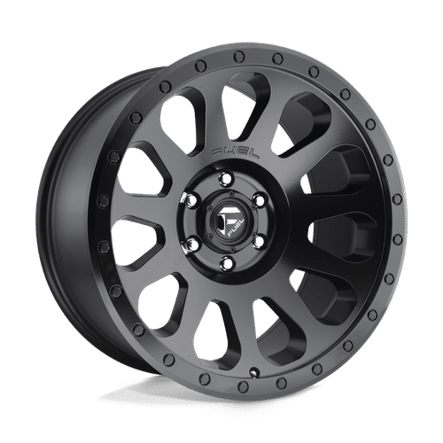 Fuel MATTE BLACK D579 20x10 6x139.7 Wheels