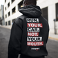 "Run Your Car Not Your Mouth" Too Fast Auto Hoodies