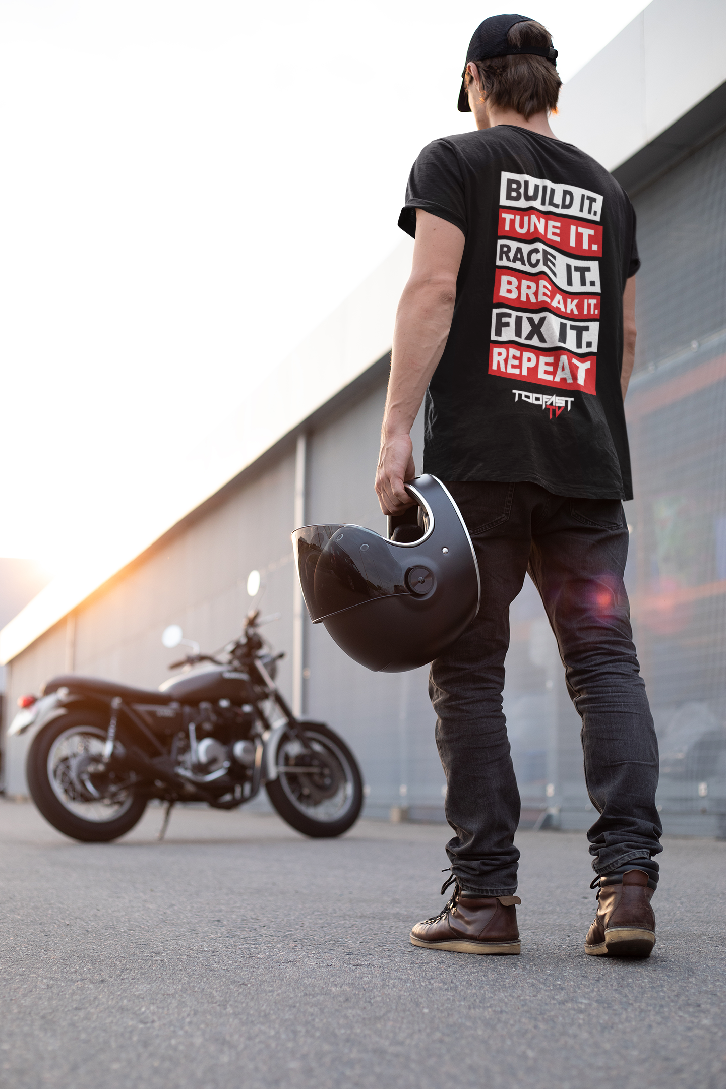 "Build it, Tune it" Too Fast Auto T-Shirts