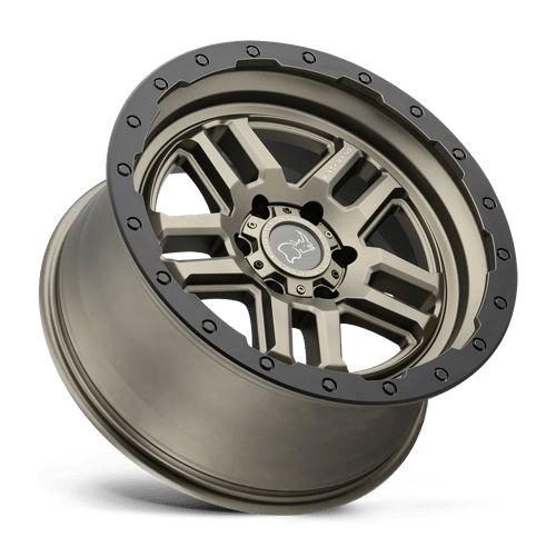 Black Rhino Hard Alloys BR BARSTW 20X8.5 5X114 +30 76 M-BRZ M-BK Wheels