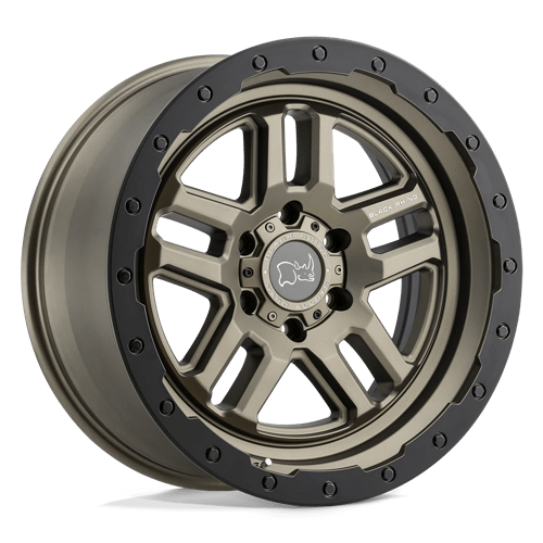 Black Rhino Hard Alloys BR BARSTW 20X8.5 5X127 +30 71 M-BRZ M-BK Wheels