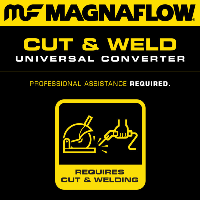 MagnaFlow Universal Catalytic Converter 2.25inch GM 3.8L