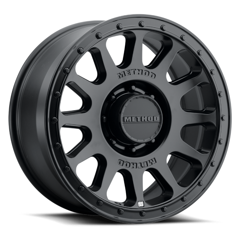 Method MR709 HD Bead Grip 20x 9in / ET12 / 8x170 BP / 125mm Bore - Black Wheel