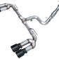 AWE Tuning 22-24 Audi 8Y S3 Track Edition Exhaust - Diamond Black Tips