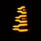 AlphaRex 03-09 Toyota 4Runner LUXX-Series LED Tail Lights- Black