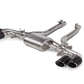 Akrapovic 2024+ BMW X5M / X6M (Face Lift) Slip-On Line (Titanium) w/Carbon Fiber Tips