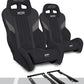 PRP Polaris RZR PRO XP XCR Suspension Seats Kit (Pair) - Black & Gray