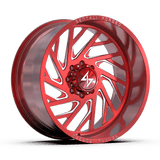 Sentali Forged Red Milled SF7RM 28x16 8x180 Wheels