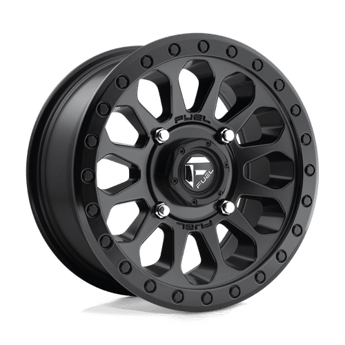 Fuel MATTE BLACK D579 15x7 4x137 Wheels