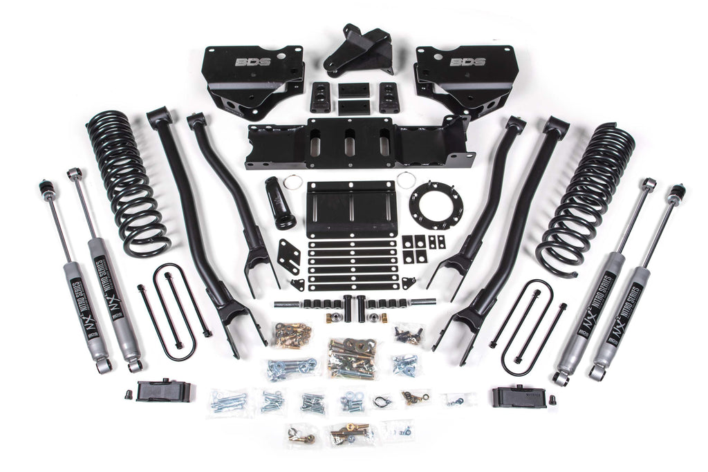 4 Inch Lift Kit w/ 4-Link | Ram 3500 (19-23) 4WD | Gas