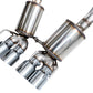 AWE Tuning C6 Chevrolet Corvette Z06/ZR1 Touring Edition Axle-Back Exhaust w/ Chrome Silver Tips