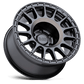Black Rhino Hard Alloys SANDSTORM 15X7 5X100 +15 S-BLK DT (RF) Wheels