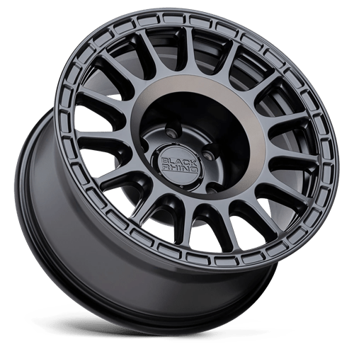 Black Rhino Hard Alloys SANDSTORM 15X7 5X100 +15 S-BLK DT (RF) Wheels